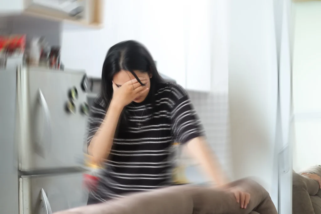 A person facing dizziness due to Side Effects of Missing a Dose of Topamax